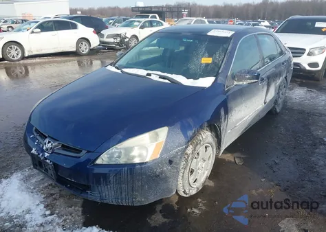 2005 Honda Accord 2.4 Lx из США, поврежденный, VIN 1HGCM56465A106710